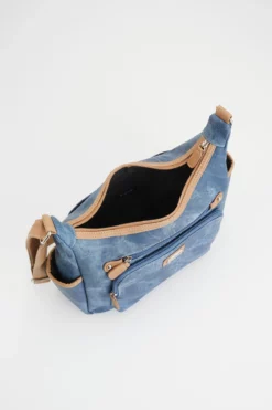 Denim Look Large Crossbody Bag -Luggage Sales Shop 3157374 3 da8b2956 596c 4c21 b76e d35209123a7d