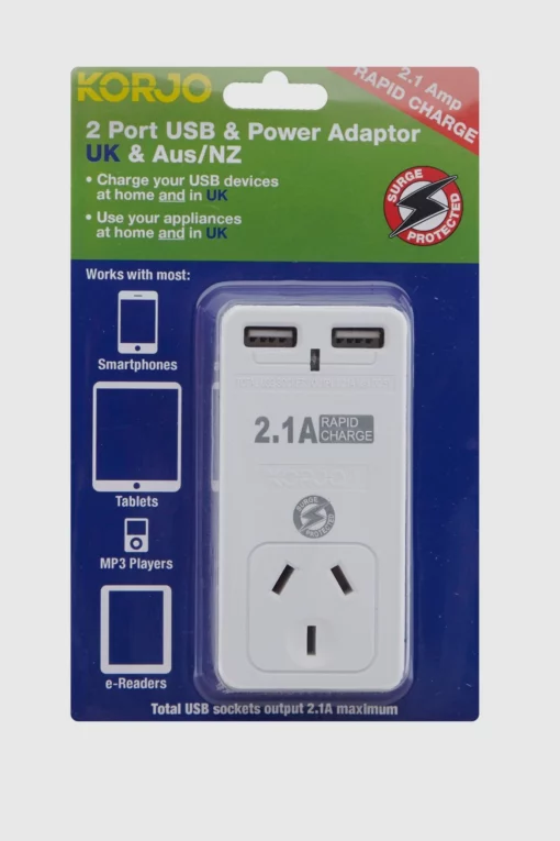 USB Power Adaptor Aus/UK -Luggage Sales Shop 3157674 1 7feafa07 3a57 4f04 abea 92f3e861126c