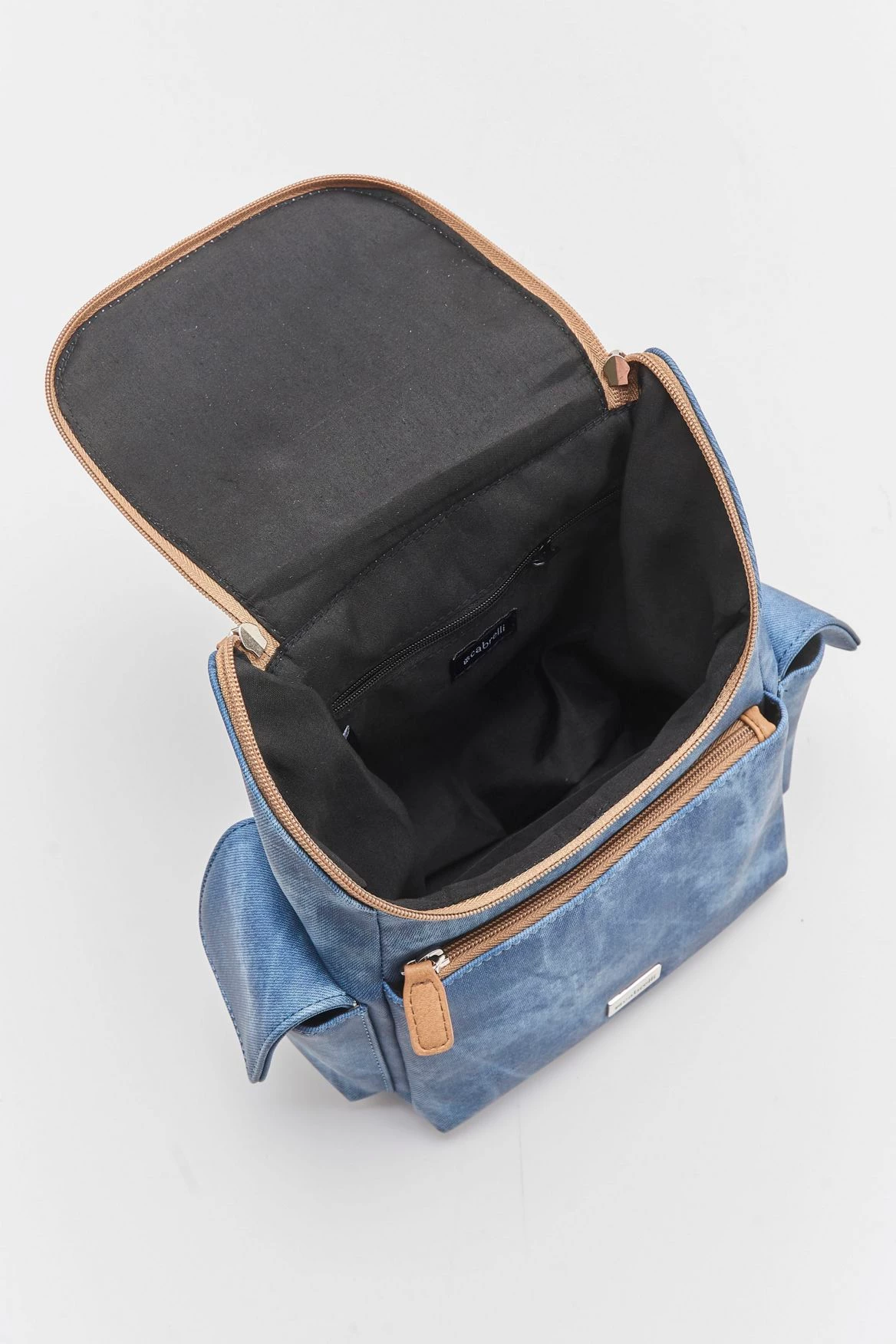 Denim Look Backpack 3 Denim Look Backpack - Image 3