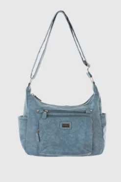 3 Pocket Large Crossbody Bag