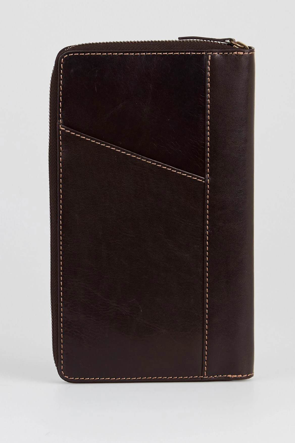 RFID Leather Zip Travel Wallet 3 RFID Leather Zip Travel Wallet - Image 3