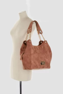 Weave Chain Handle Tote Bag -Luggage Sales Shop 3190379 4