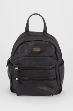 Double Zip Pocket Backpack
