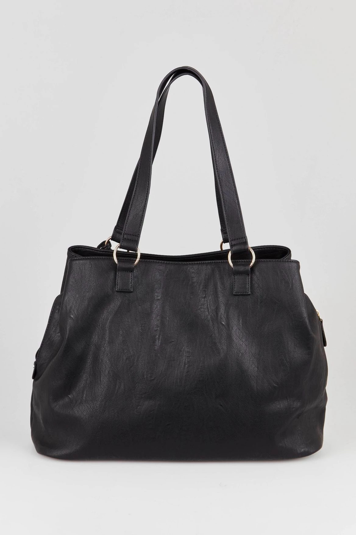 3 Compartment Soft Tote Bag 2 3 Compartment Soft Tote Bag - Image 2