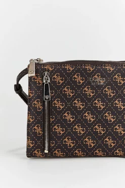 Guess Naya Double Zip Crossbody Bag -Luggage Sales Shop 3196504 5