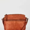 Isla Leather Braided Crossbody Bag