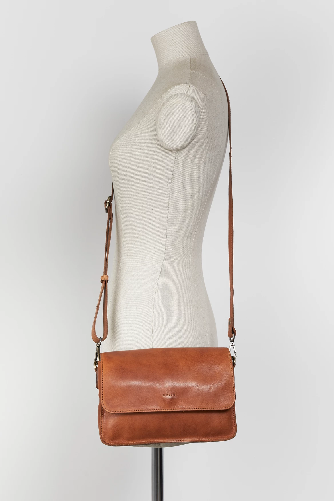 Skye Leather Knot Flapover Bag 4 Skye Leather Knot Flapover Bag - Image 4