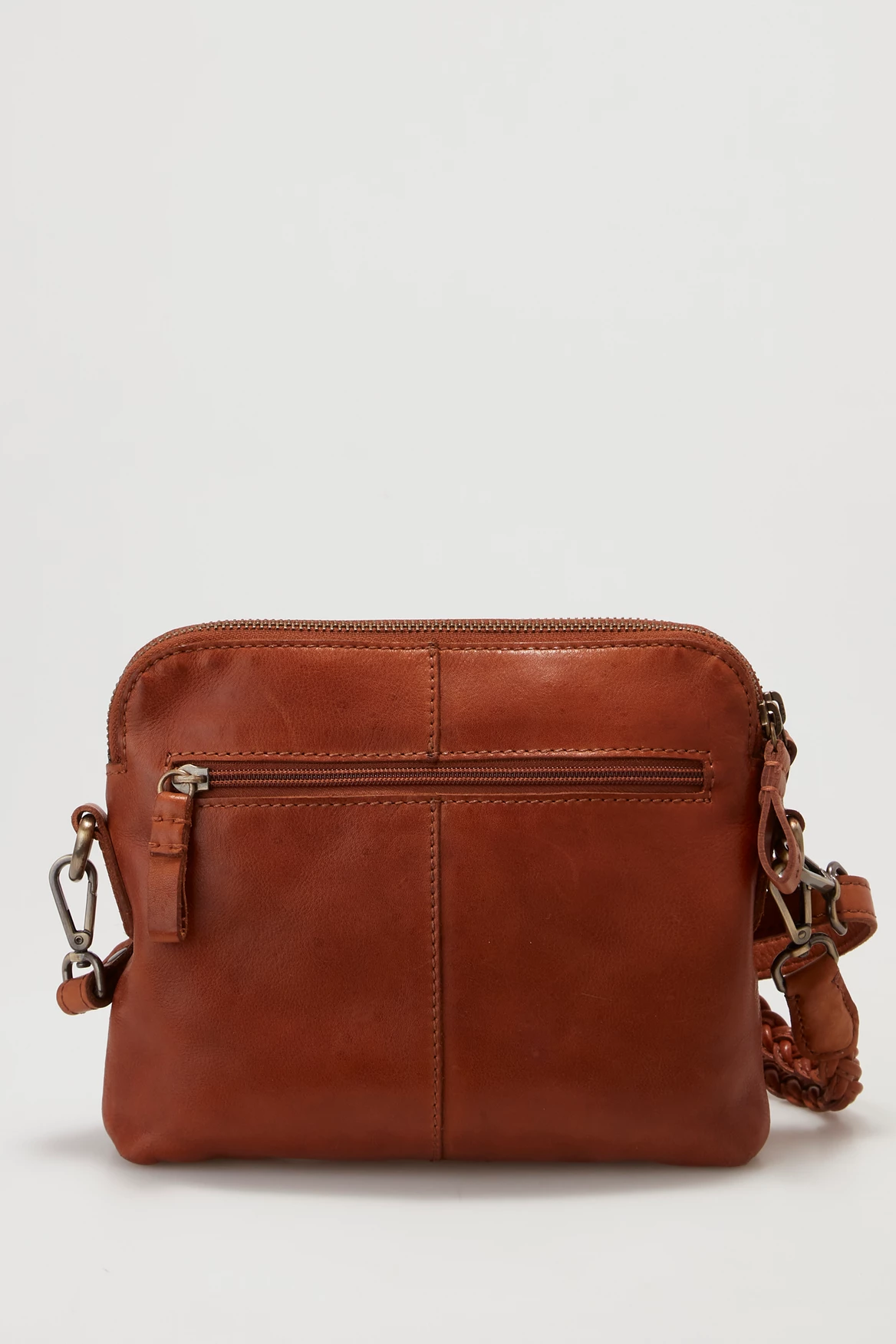 Skye Leather Twist Crossbody Bag 2 Skye Leather Twist Crossbody Bag - Image 2