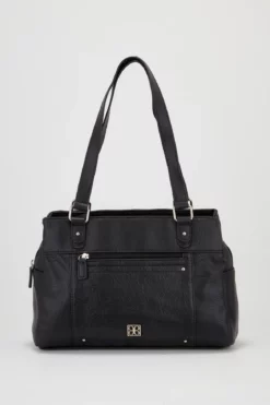 Tri-Compartment Tote Bag