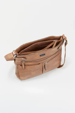 Tri-Pocket Crossbody Bag -Luggage Sales Shop 3208631 3