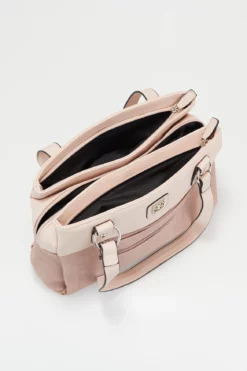 Linen Look Tote Bag -Luggage Sales Shop 3208632 3