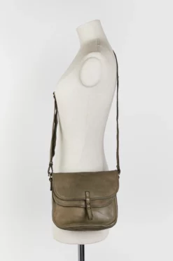 Ari Leather Double Crossbody Bag -Luggage Sales Shop 3208923 4