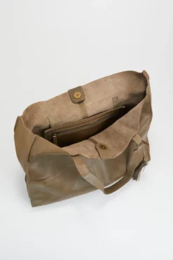 Alba Leather Unlined Tote Bag -Luggage Sales Shop 3208929 3