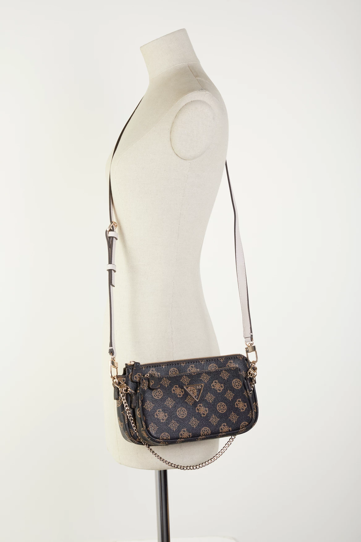 Guess Noelle Double Zip Crossbody Bag 4 Guess Noelle Double Zip Crossbody Bag - Image 4