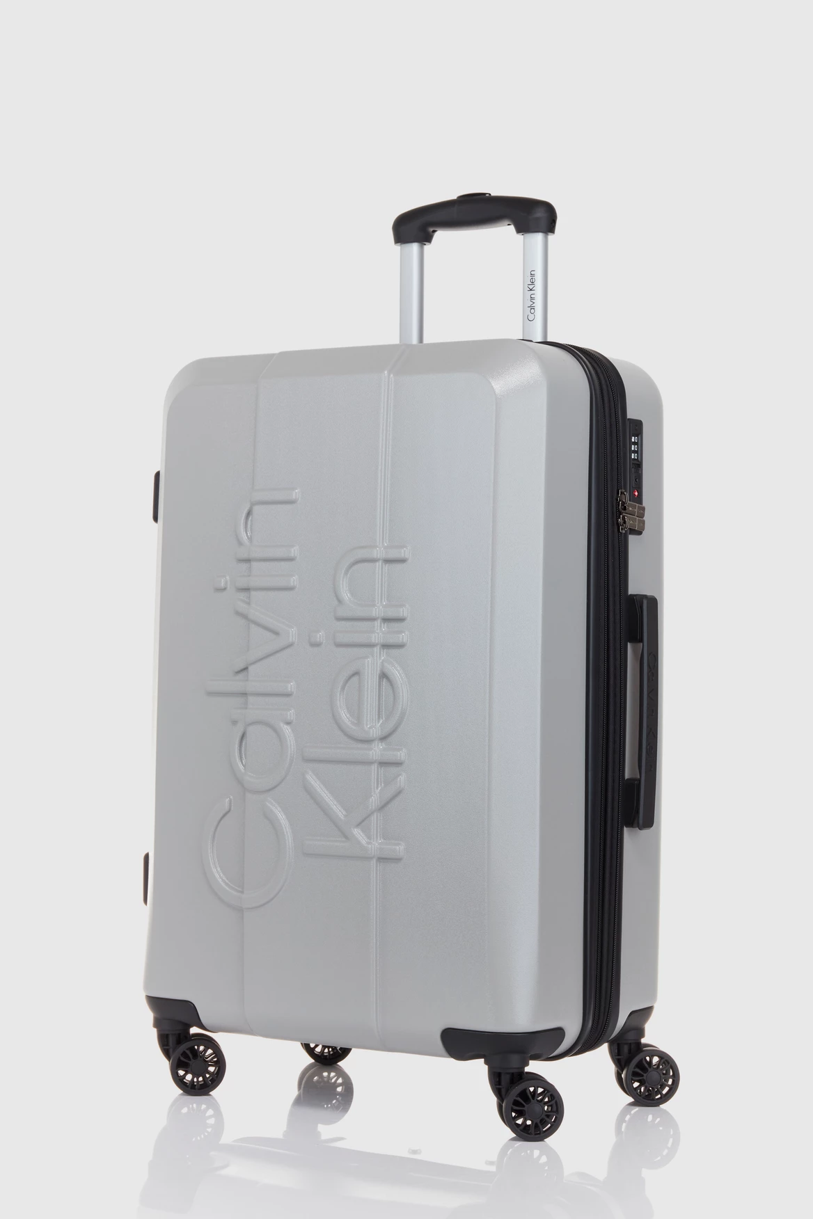 Calvin Klein Overlay 67cm Suitcase 1 Calvin Klein Overlay 67cm Suitcase
