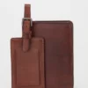 Leather Passport & Lug Tag Set