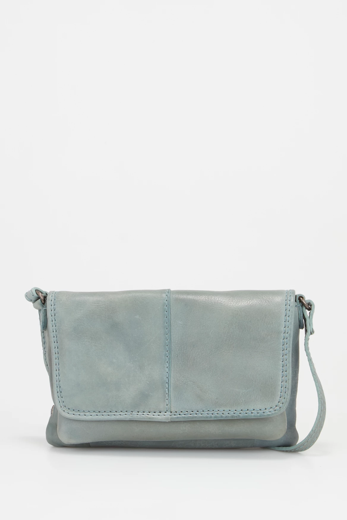 Alba Leather Small Flapover Bag 1 Alba Leather Small Flapover Bag