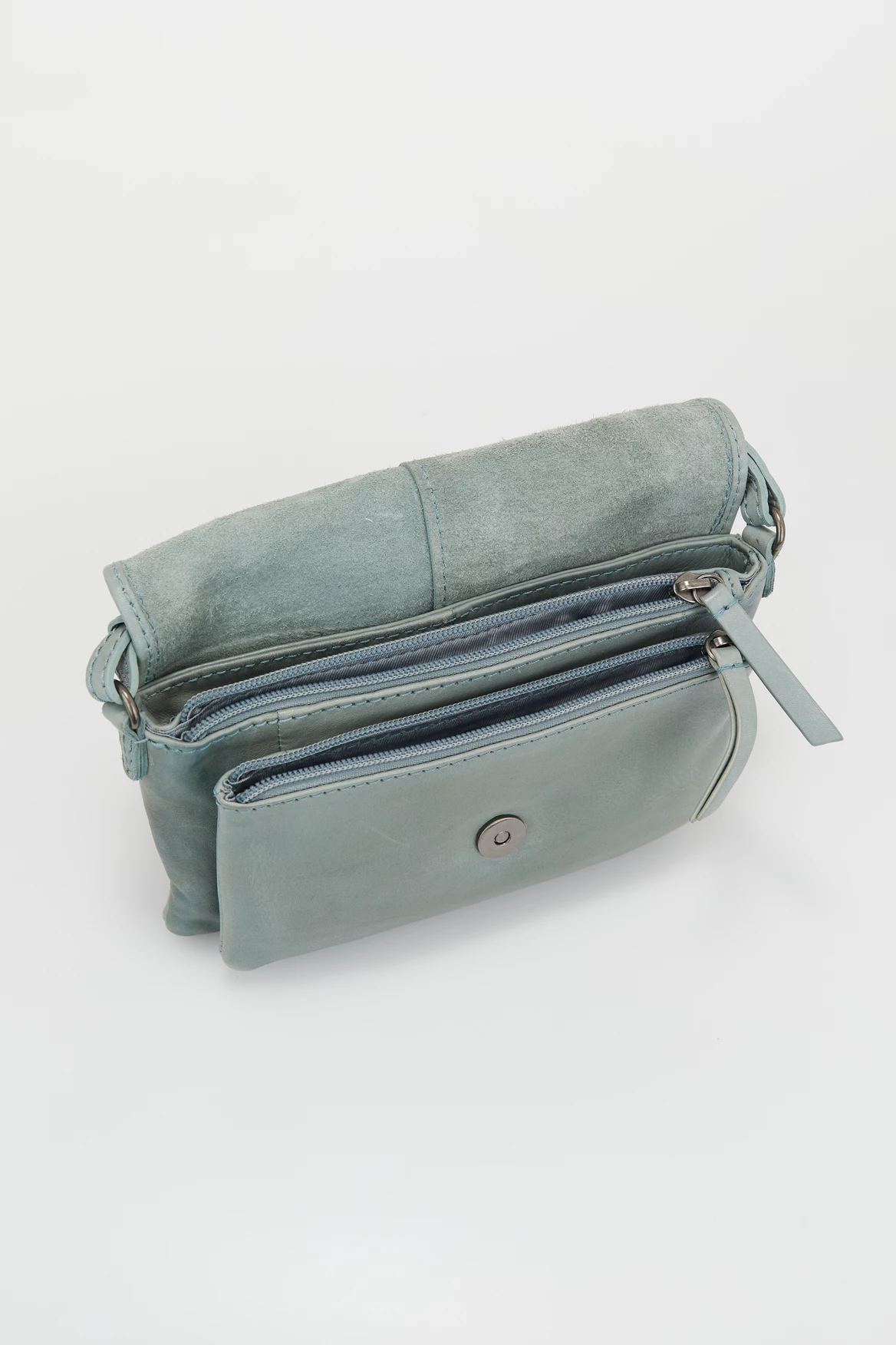 Alba Leather Small Flapover Bag 3 Alba Leather Small Flapover Bag - Image 3