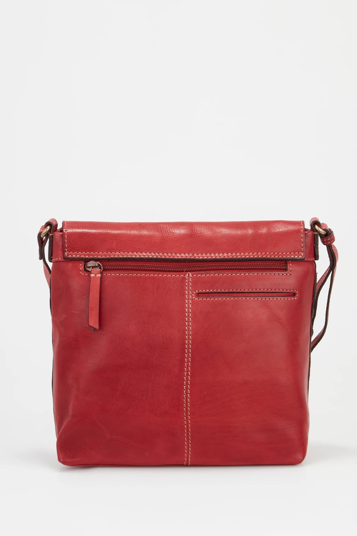 Maya Leather Classic Flapover Bag 2 Maya Leather Classic Flapover Bag - Image 2