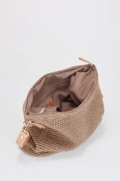 Rayon Crochet Bucket Bag -Luggage Sales Shop 3211599 3