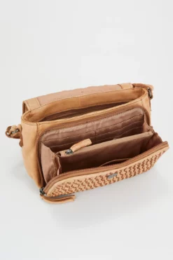 Zurra Leather Flapover Bag -Luggage Sales Shop 3211648 3