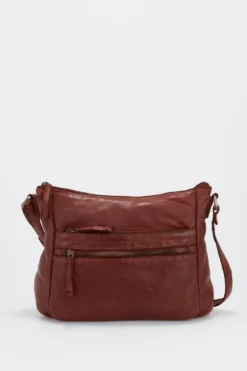 Ana Leather Crossbody Bag