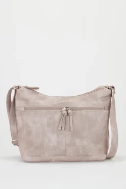 Twin Zip Large Crossbody Bag