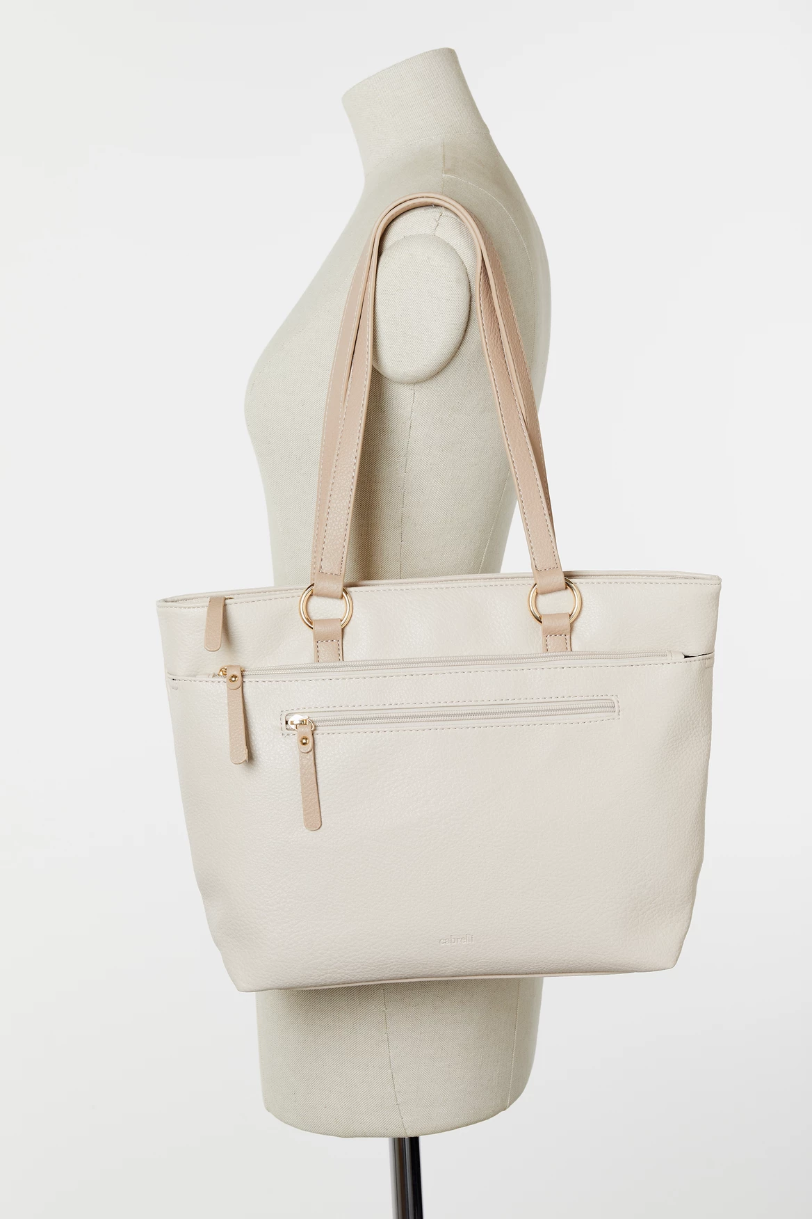 Two Tone Tote Bag 4 Two Tone Tote Bag - Image 4