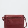 Ana Leather Flapover Bag
